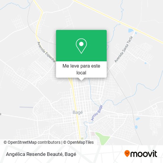 Angélica Resende Beauté mapa