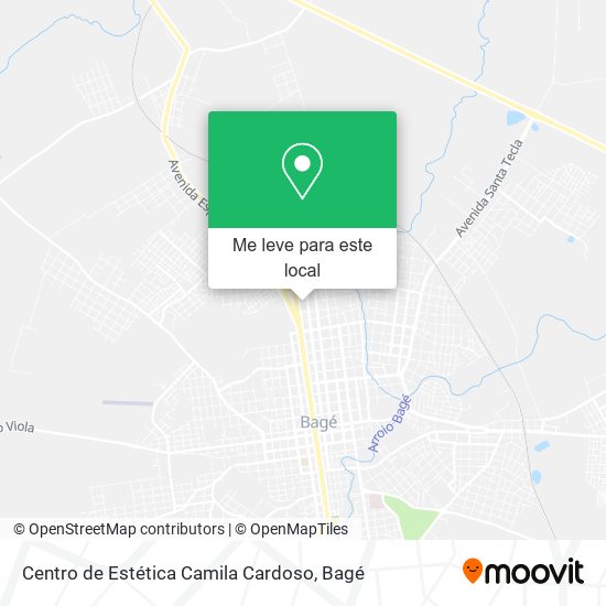 Centro de Estética Camila Cardoso mapa