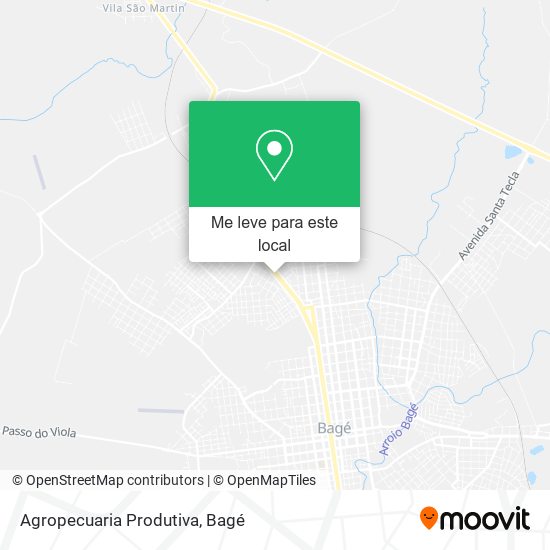 Agropecuaria Produtiva mapa