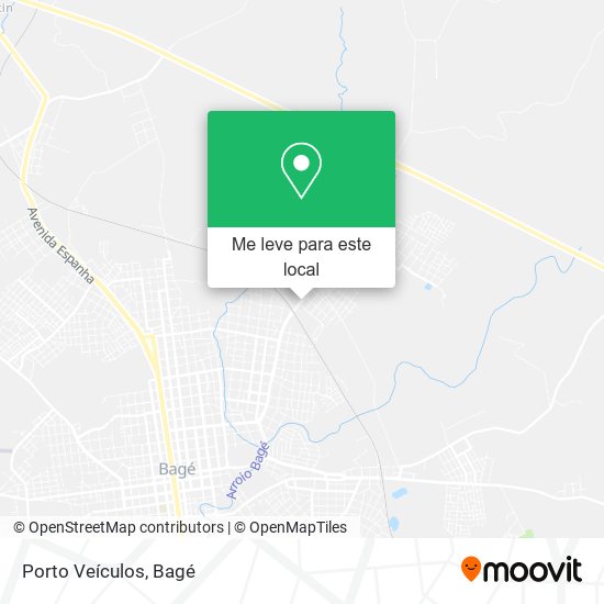 Porto Veículos mapa