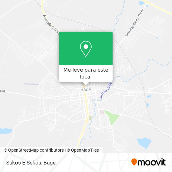 Sukos E Sekos mapa
