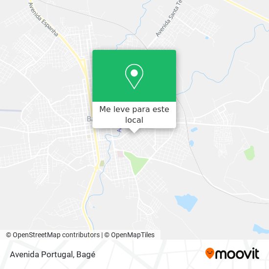 Avenida Portugal mapa