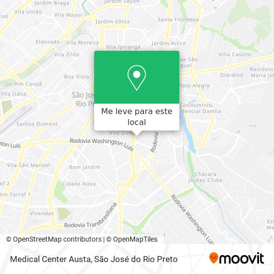 Medical Center Austa mapa