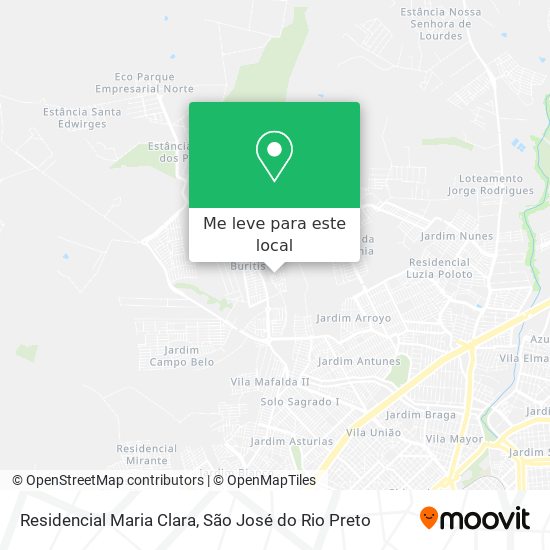 Residencial Maria Clara mapa