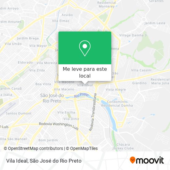 Vila Ideal mapa