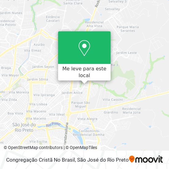 Congregação Cristã No Brasil mapa