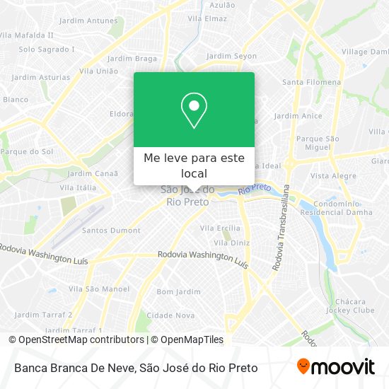 Banca Branca De Neve mapa