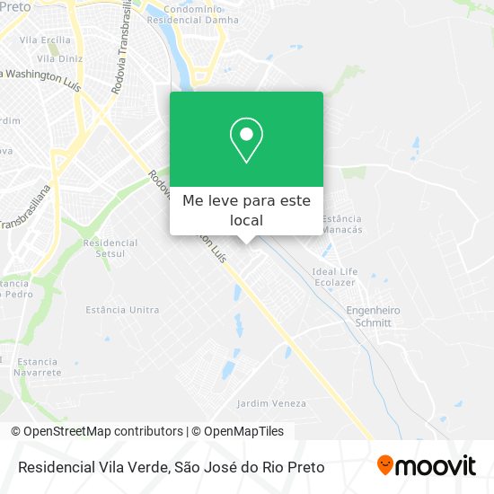 Residencial Vila Verde mapa