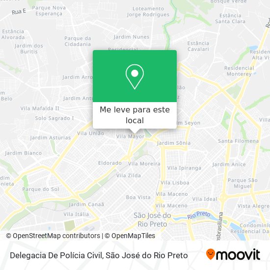 Delegacia De Polícia Civil mapa