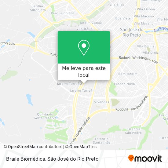 Braile Biomédica mapa