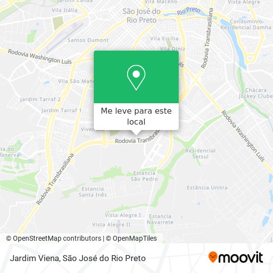 Jardim Viena mapa