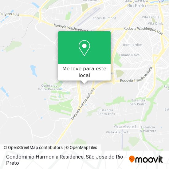 Condomínio Harmonia Residence mapa