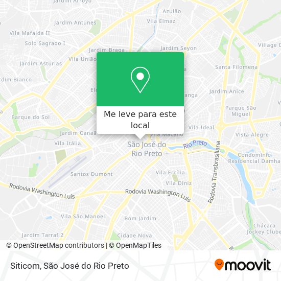 Siticom mapa