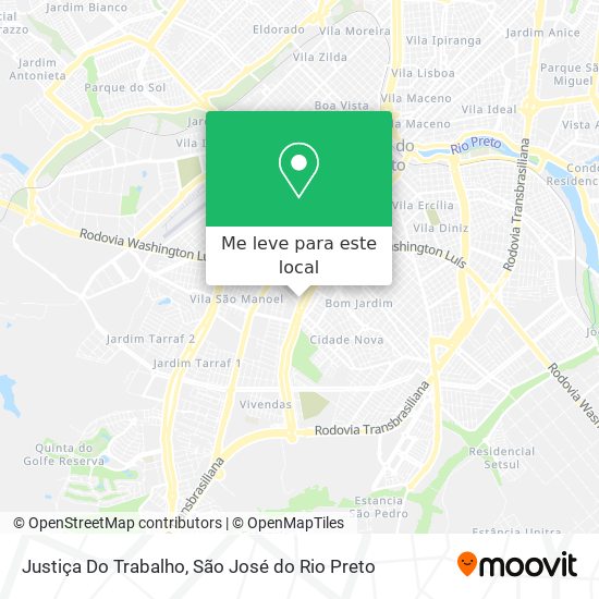 Justiça Do Trabalho mapa