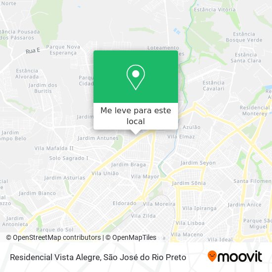 Residencial Vista Alegre mapa