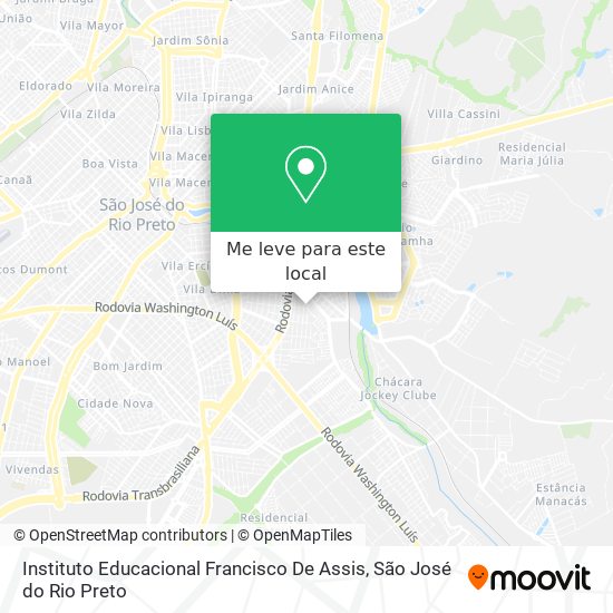 Instituto Educacional Francisco De Assis mapa