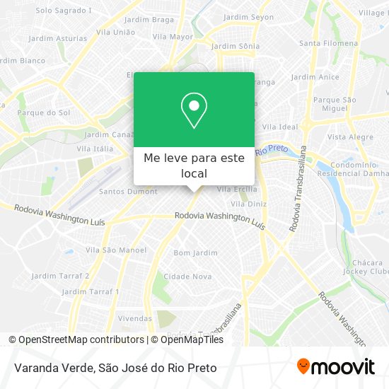 Varanda Verde mapa
