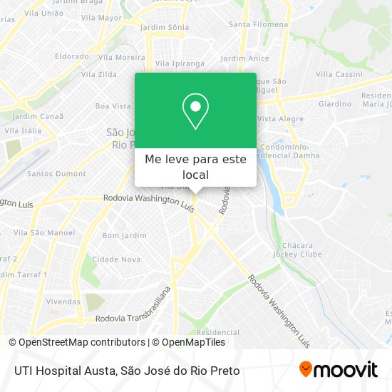 UTI Hospital Austa mapa