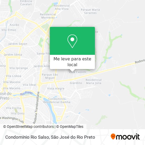 Condomínio Rio Salso mapa