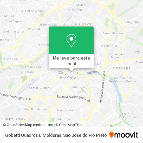 Gobetti Quadros E Molduras mapa