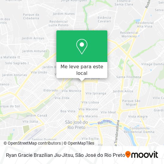 Ryan Gracie Brazilian Jiu-Jitsu mapa