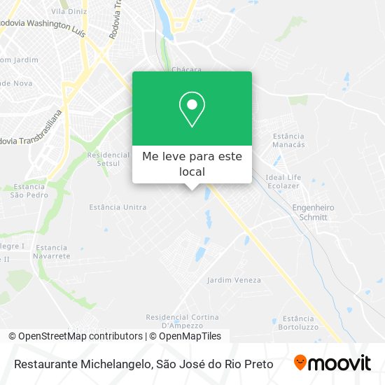 Restaurante Michelangelo mapa