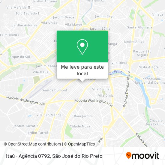 Itaú - Agência 0792 mapa