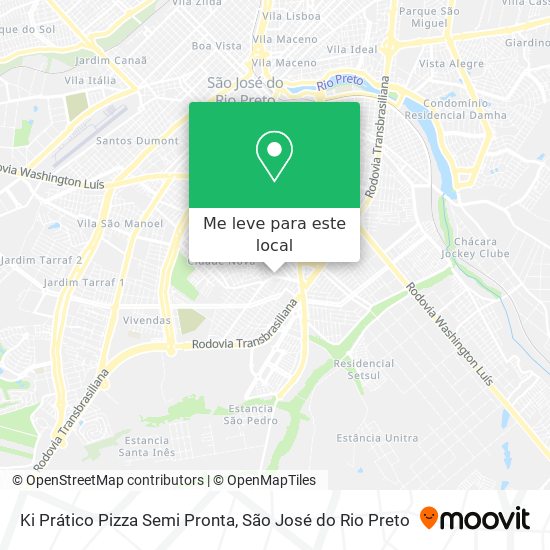 Ki Prático Pizza Semi Pronta mapa