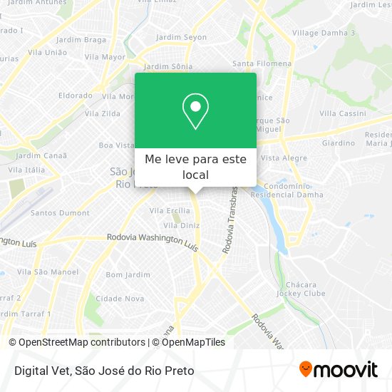 Digital Vet mapa