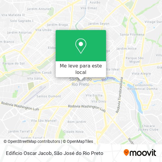 Edificio Oscar Jacob mapa