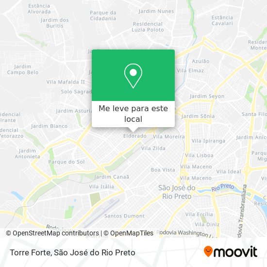 Torre Forte mapa