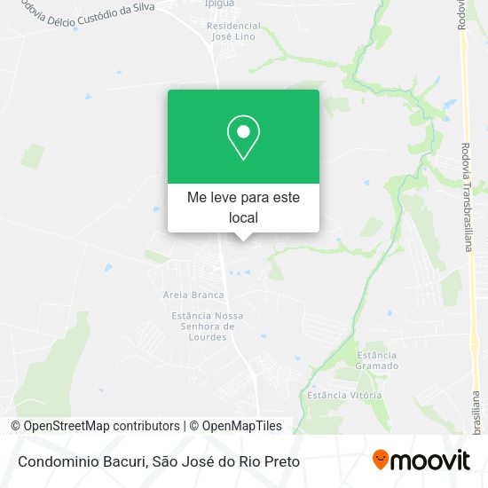 Condominio Bacuri mapa