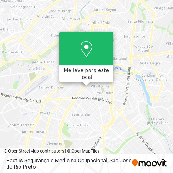 Pactus Segurança e Medicina Ocupacional mapa
