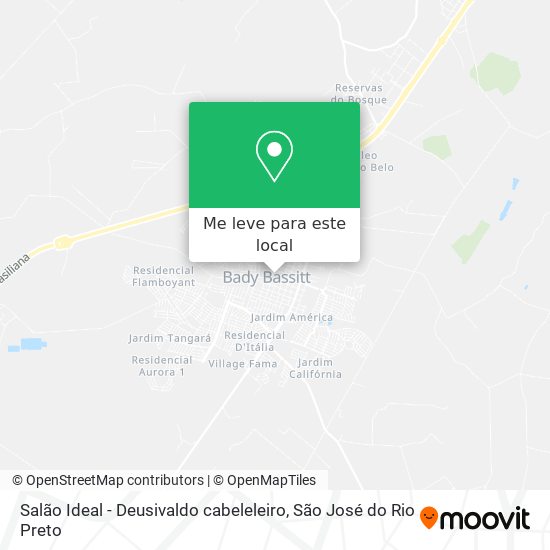Salão Ideal - Deusivaldo cabeleleiro mapa