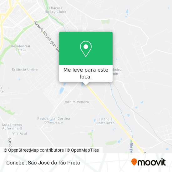 Conebel mapa