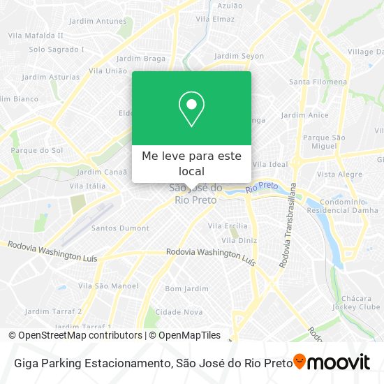 Giga Parking Estacionamento mapa