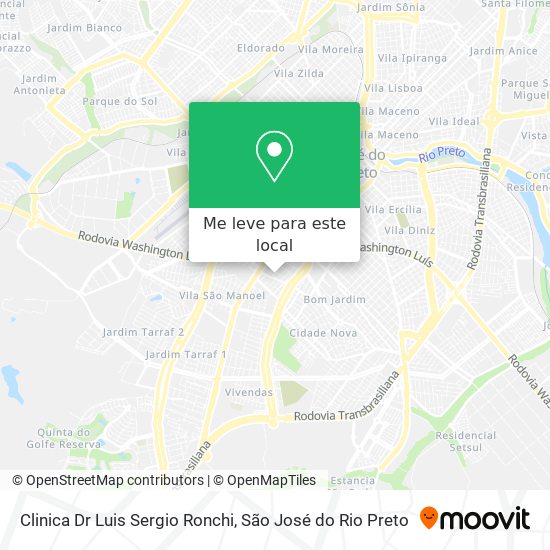 Clinica Dr Luis Sergio Ronchi mapa
