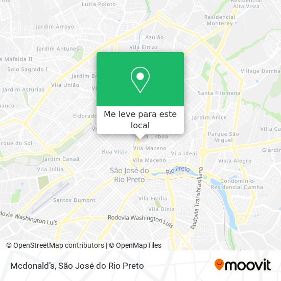 Mcdonald’s mapa