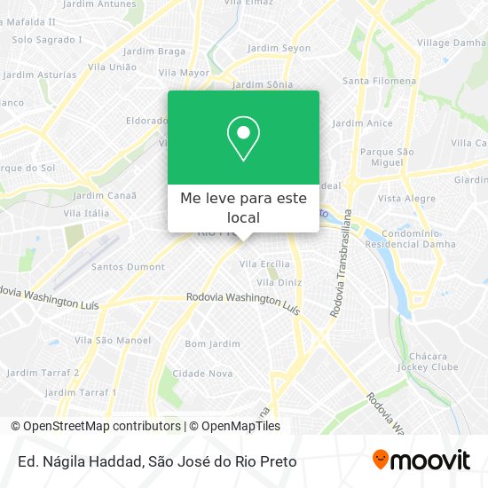 Ed. Nágila Haddad mapa