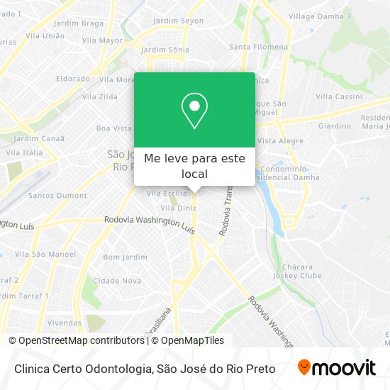 Clinica Certo Odontologia mapa