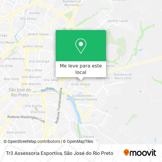 Tr3 Assessoria Esportiva mapa