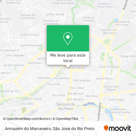 Armazém do Marceneiro mapa