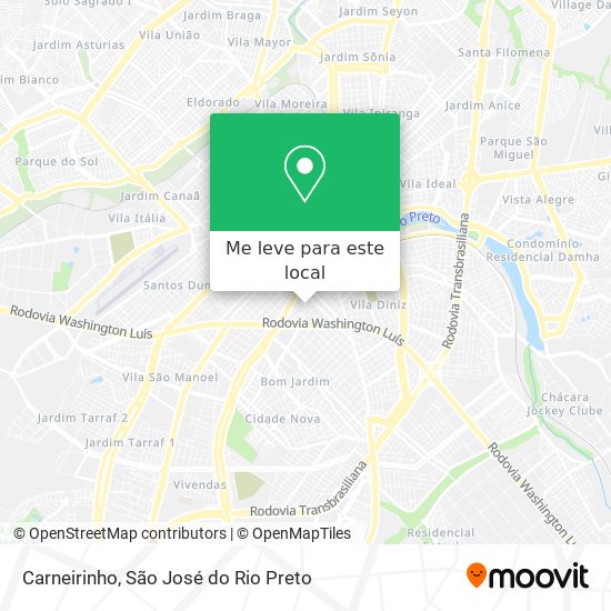 Carneirinho mapa