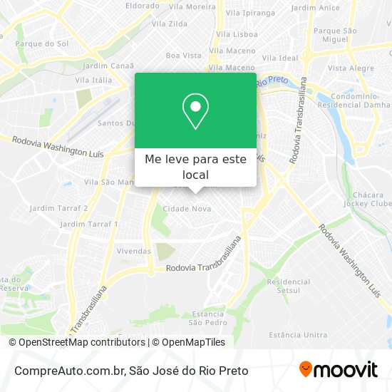 CompreAuto.com.br mapa