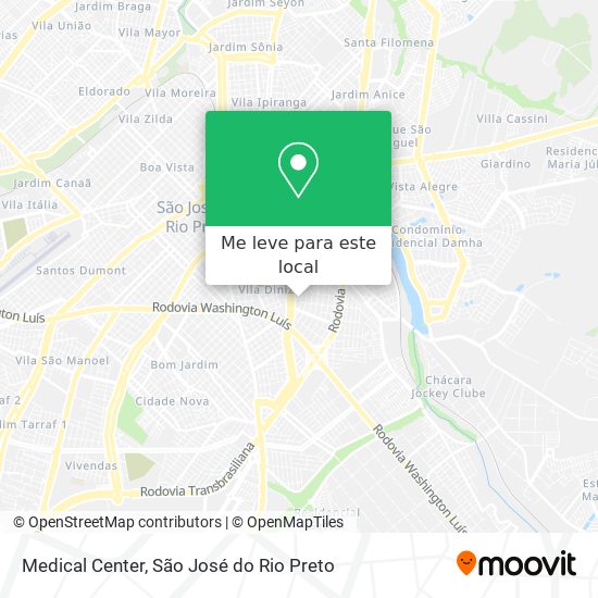 Medical Center mapa