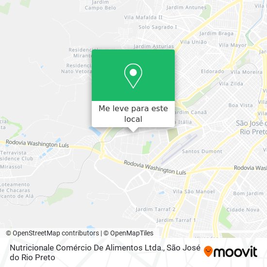 Nutricionale Comércio De Alimentos Ltda. mapa