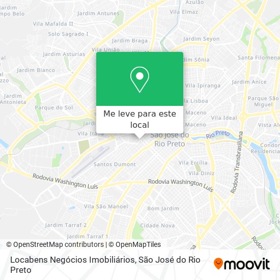 Locabens Negócios Imobiliários mapa