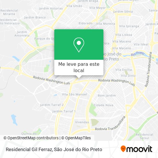 Residencial Gil Ferraz mapa