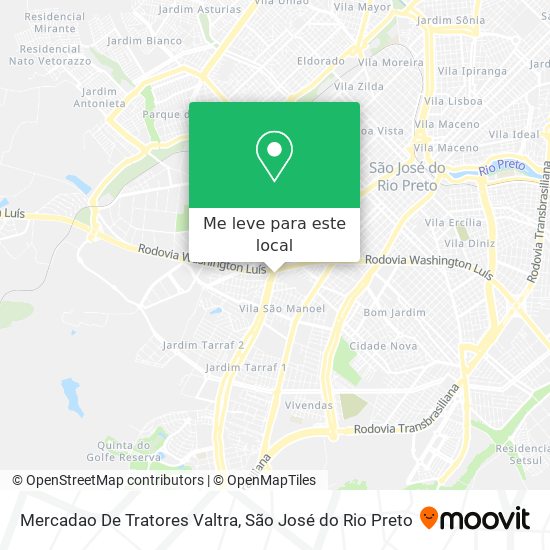 Mercadao De Tratores Valtra mapa