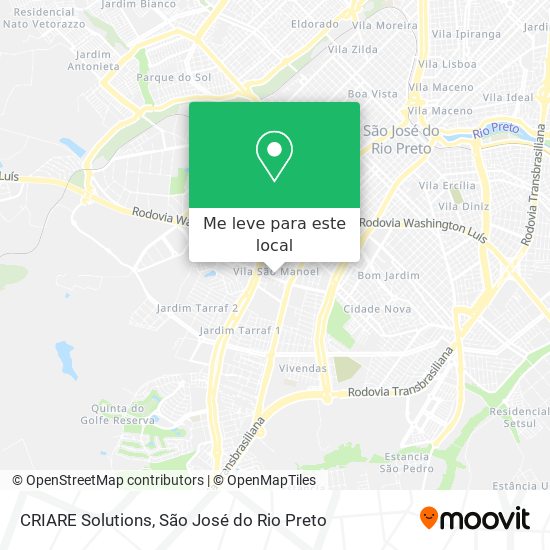 CRIARE Solutions mapa